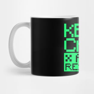 Keep calm and respawn Mug